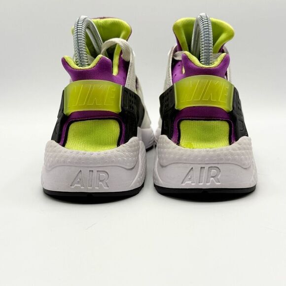 Nike Air Huarache Neon Magenta Lace Up Sneakers - Women’s US 8 / DH4439-101 - Picture 4 of 11